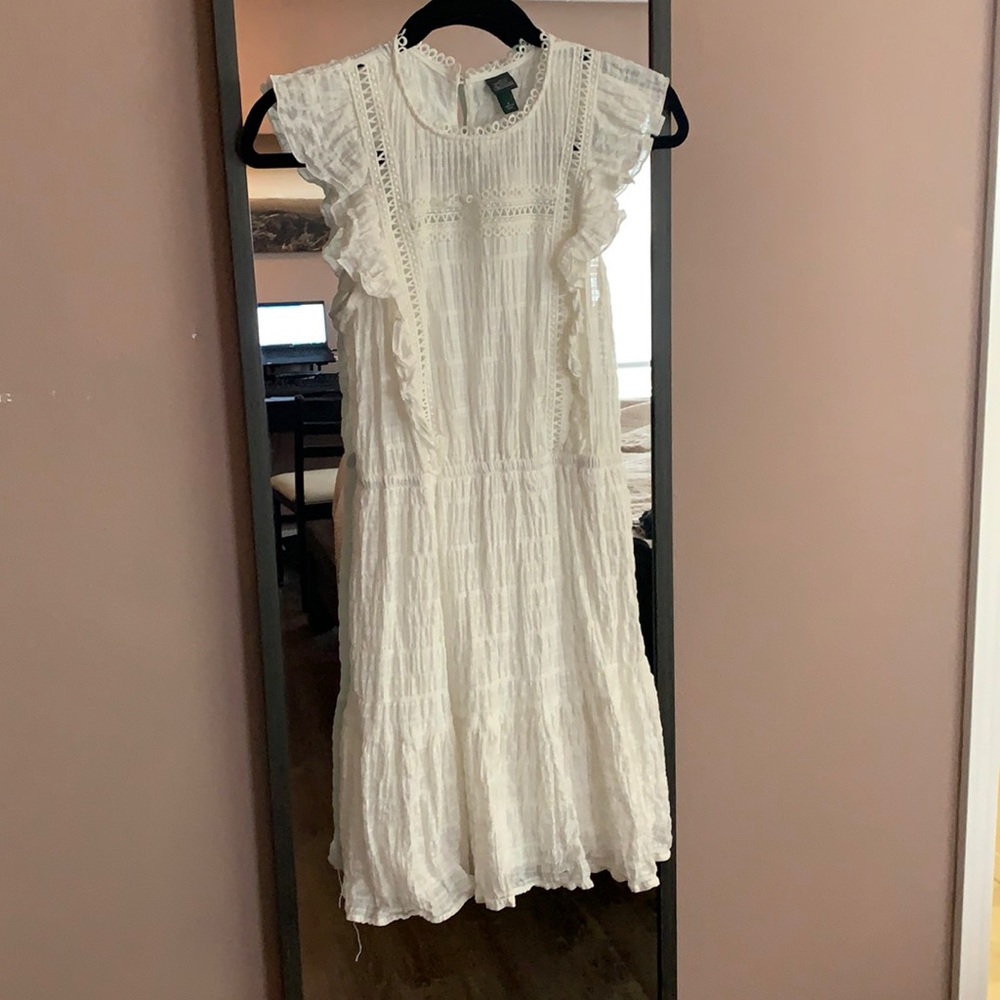 White summer dress